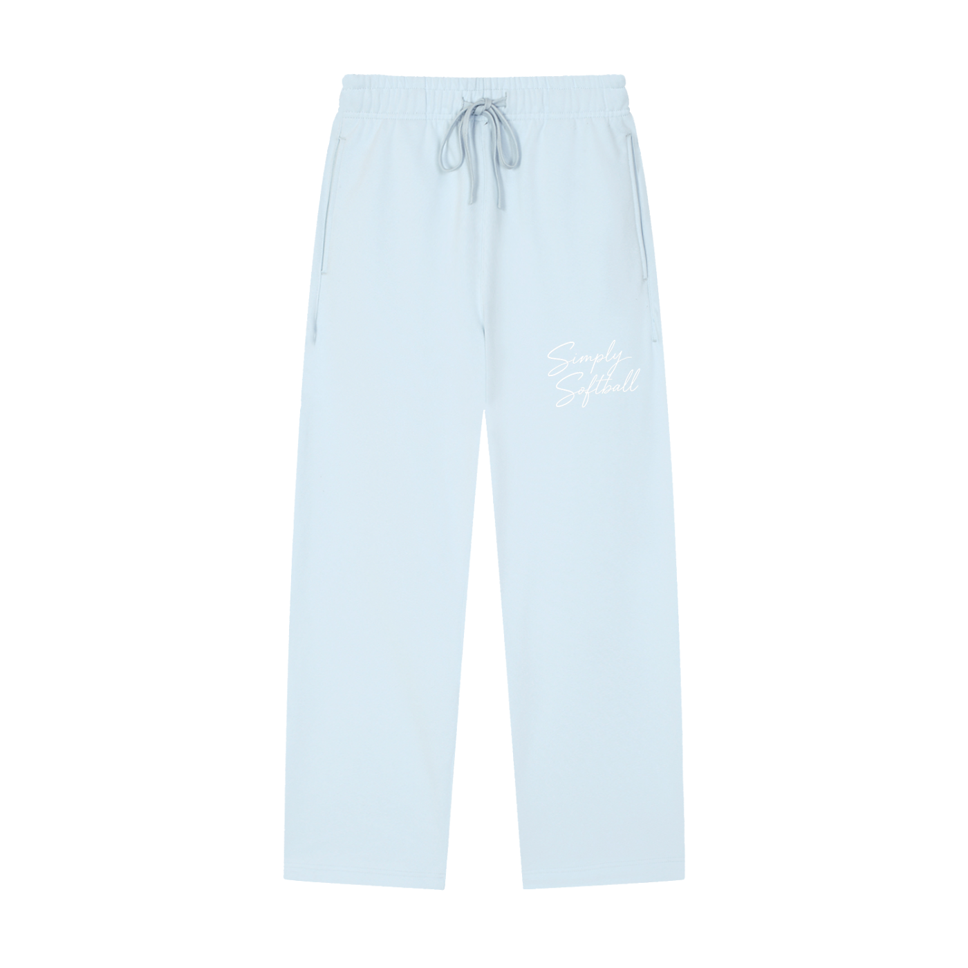 Simply Softball Straight-Leg Sweatpants
