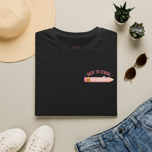 Back to School Pink Pencil T-Shirt