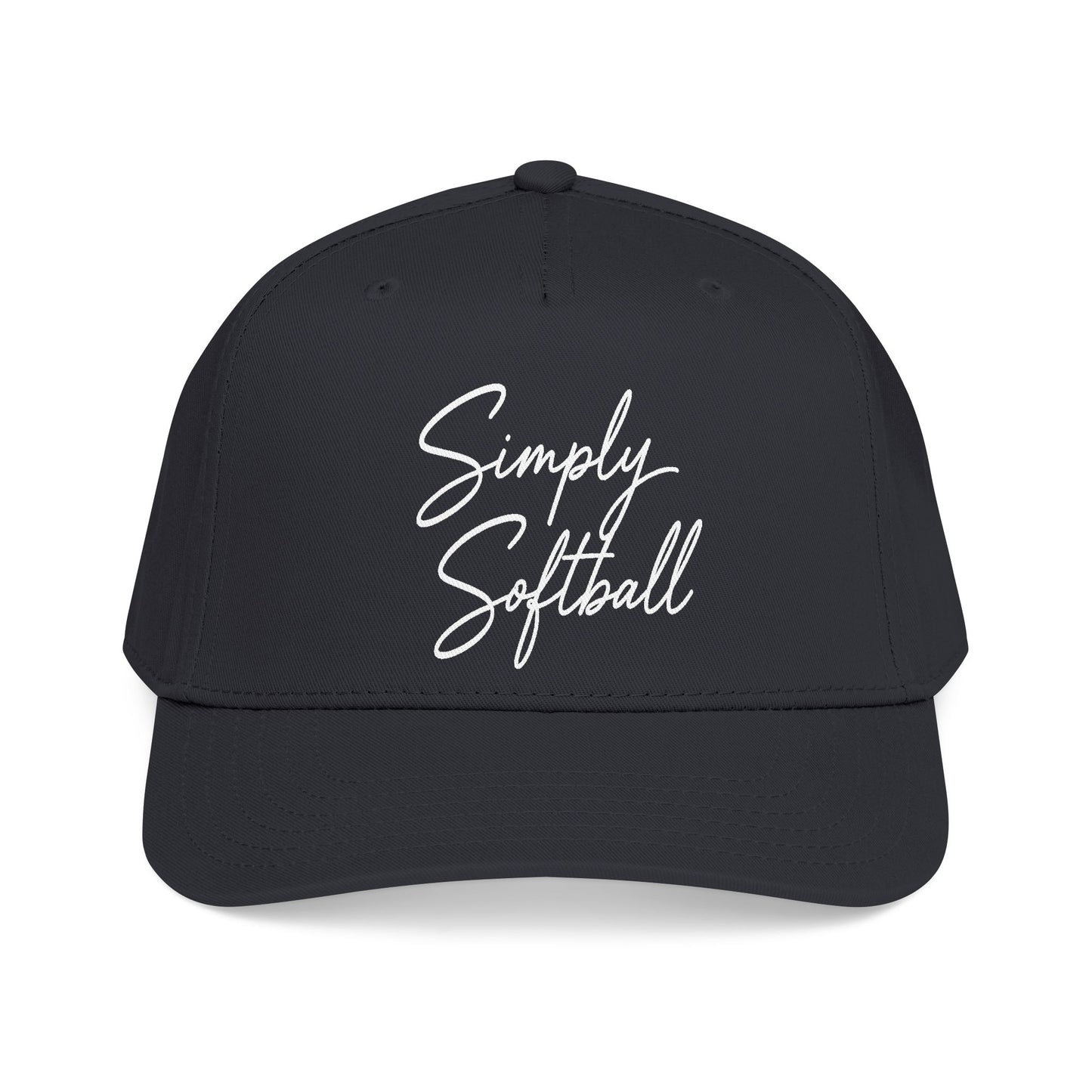 Simply Softball Embroidered Cap