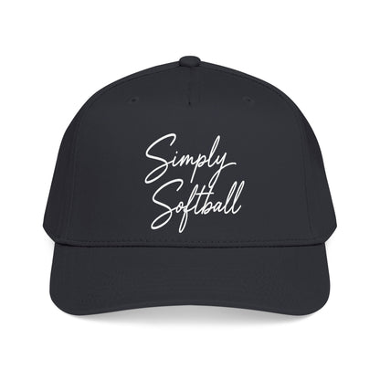 Simply Softball Embroidered Cap