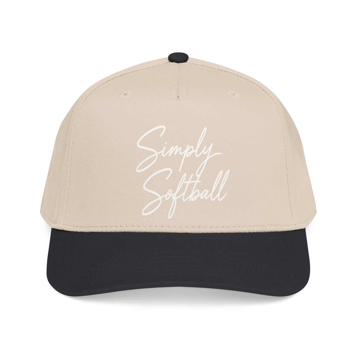 Simply Softball Embroidered Cap