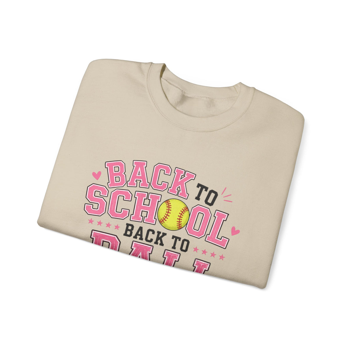 'Back to School Back to Ball' Crewneck Sweatshirt