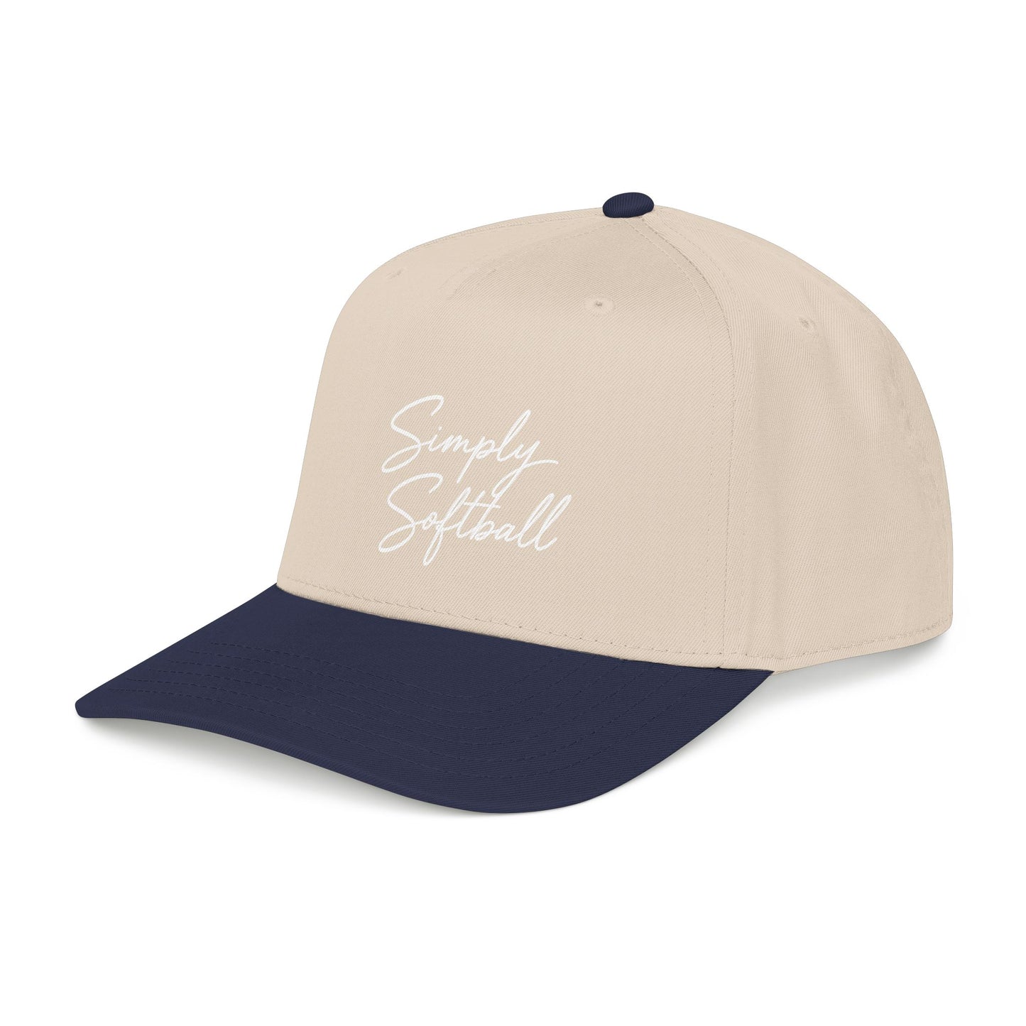 Simply Softball Embroidered Cap