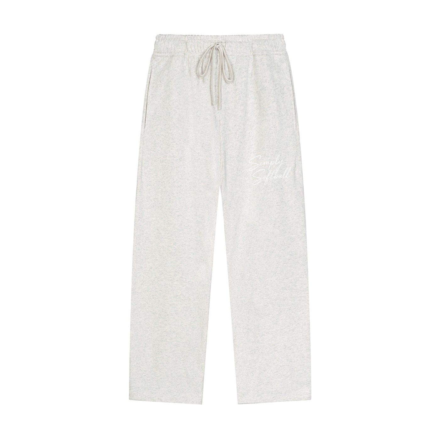 Simply Softball Straight-Leg Sweatpants
