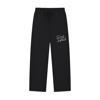Simply Softball Straight-Leg Sweatpants