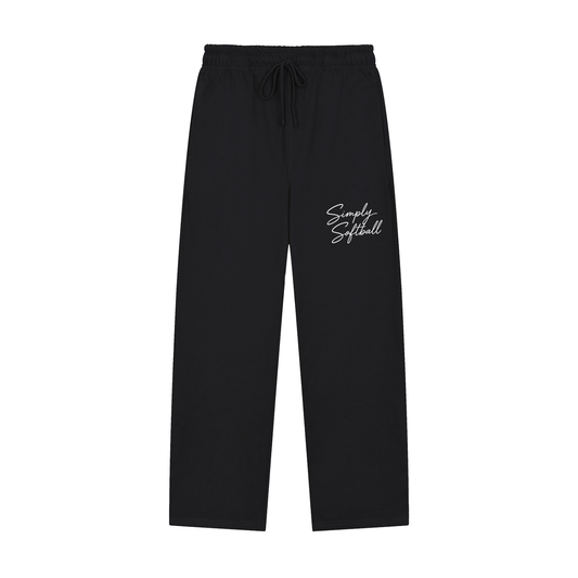 Simply Softball Straight-Leg Sweatpants
